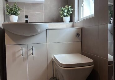 Completed plumbing project by 1Point