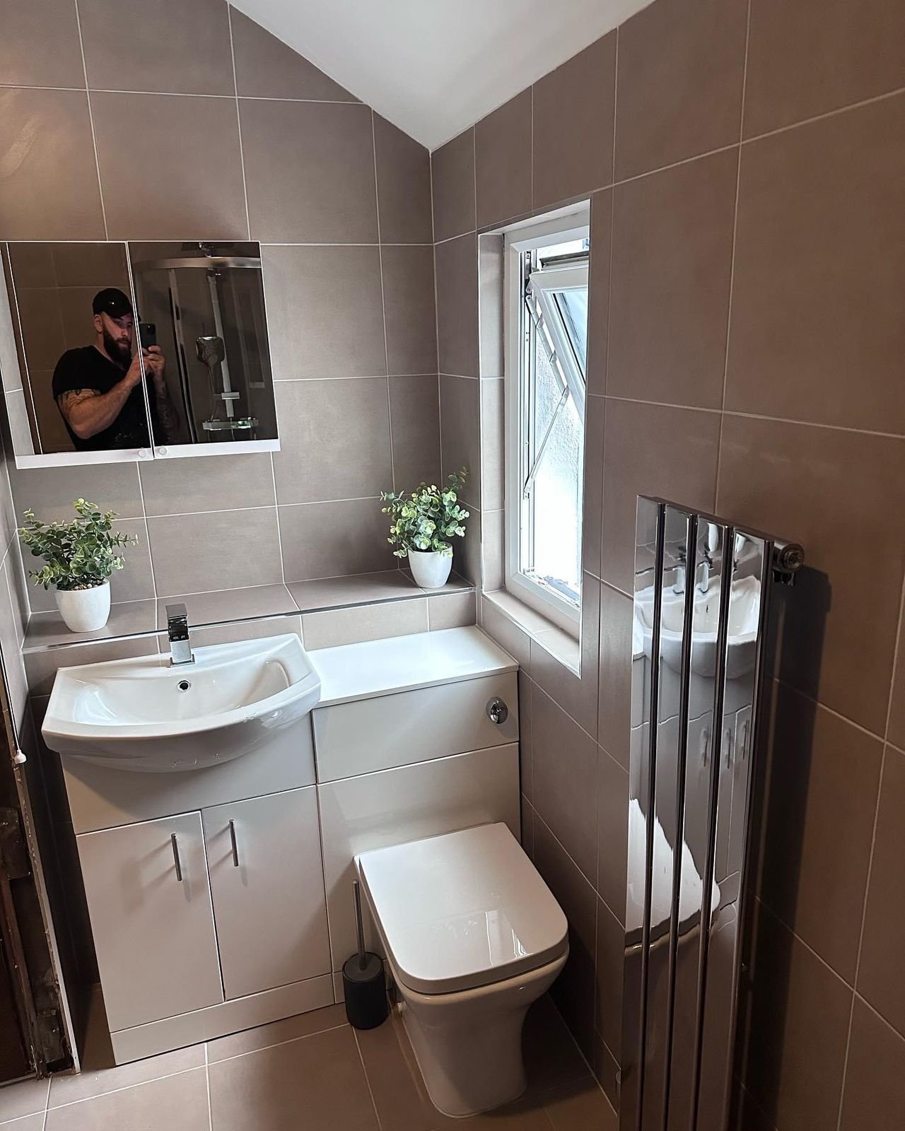 Completed plumbing project by 1Point