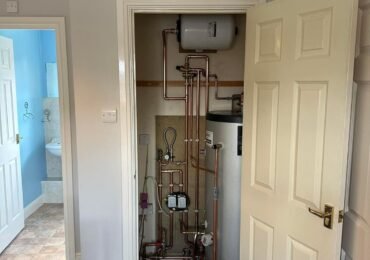 Completed plumbing project by 1Point