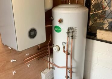 Completed plumbing project by 1Point